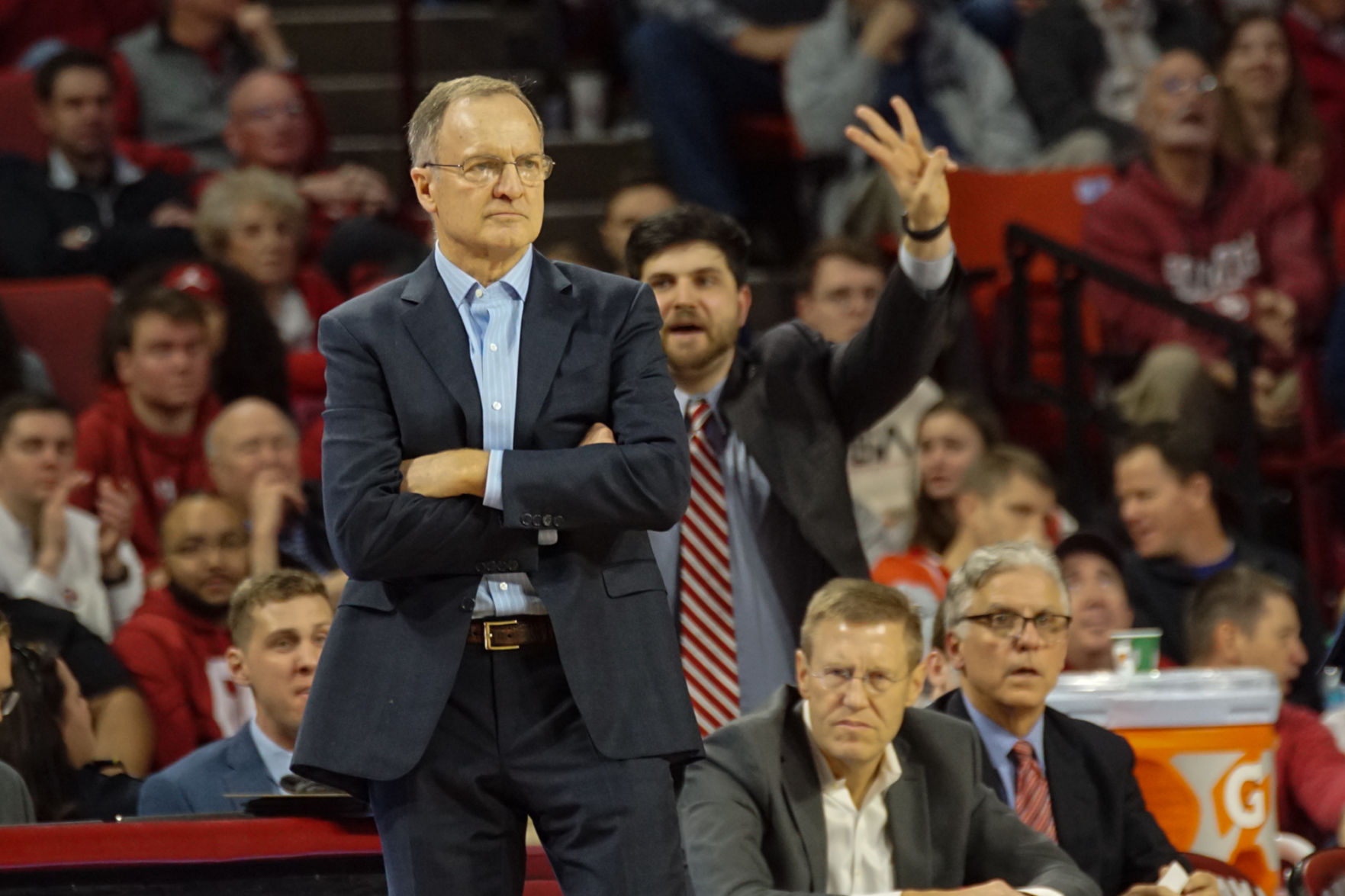 Lon Kruger arms crossed